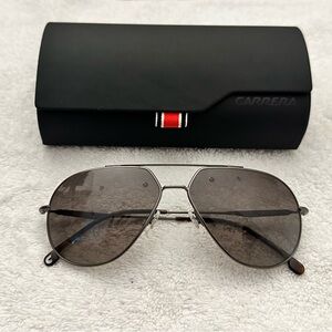 Carrera 274/S Aviator Sunglasses - Gunmetal frame- Gradient lenses with case NEW